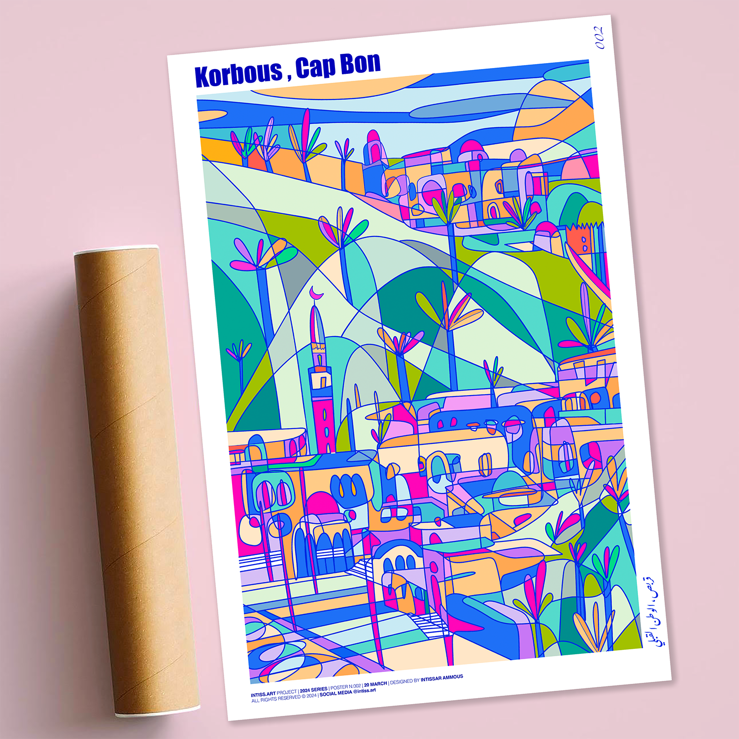 Poster Korbous, Cap Bon