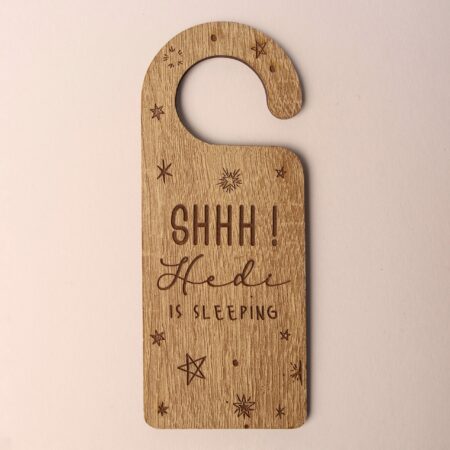 Affichette de Porte Baby