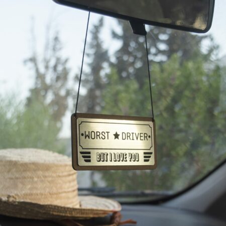 Pendentif de voiture Worst Driver